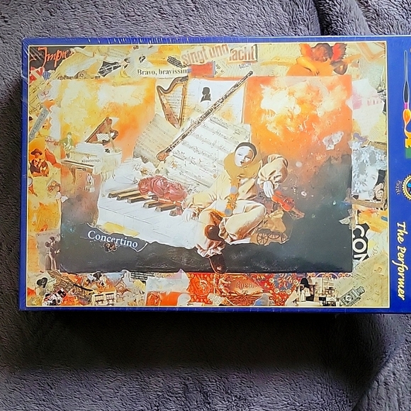 NIB The Performer 1000-piece Jigsaw Puzzle by Classic Collage - Picture 2 of 5